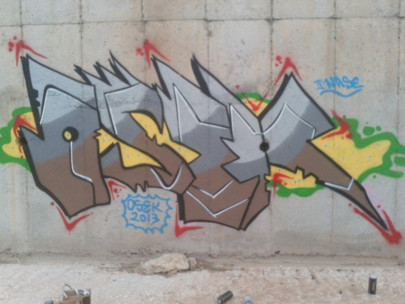 Graffiti Wall - Photo by Osek56