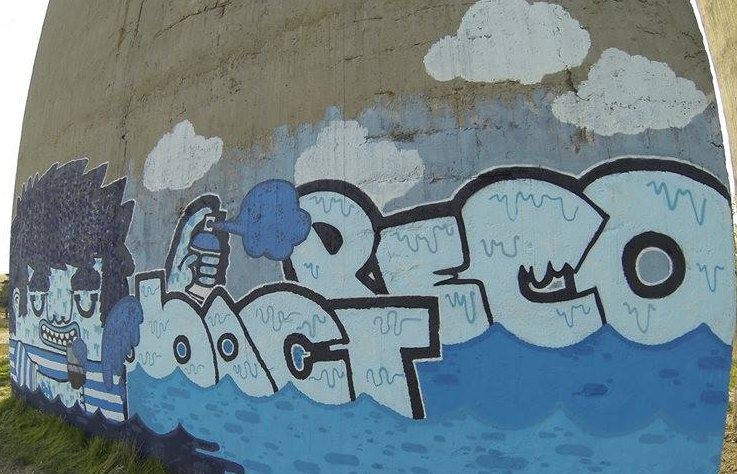 Graffiti Wall - Photo by Oser - bact, peco