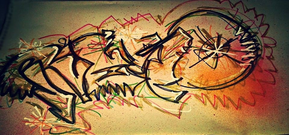 Graffiti Sketch - Photo by Oser