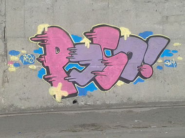 Graffiti Wall - Photo by Oser