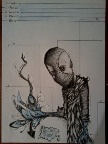 Graffiti Sketch in Perm - Photo by Osnova - Osnova (2010)