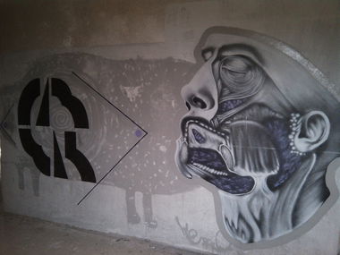 Graffiti Wall in Perm - Photo by Osnova - Crek, Osnova (2013)