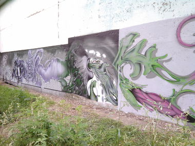 Graffiti Wall in Perm' - Photo by Osnova - Osnova (2014)