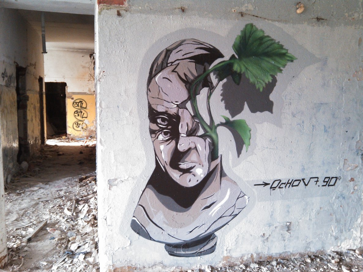 Graffiti Wall in Perm' - Photo by Osnova - Osnova, 90 (2014)