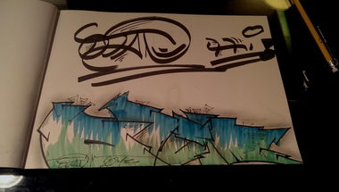 Graffiti Wall - Photo by Otang