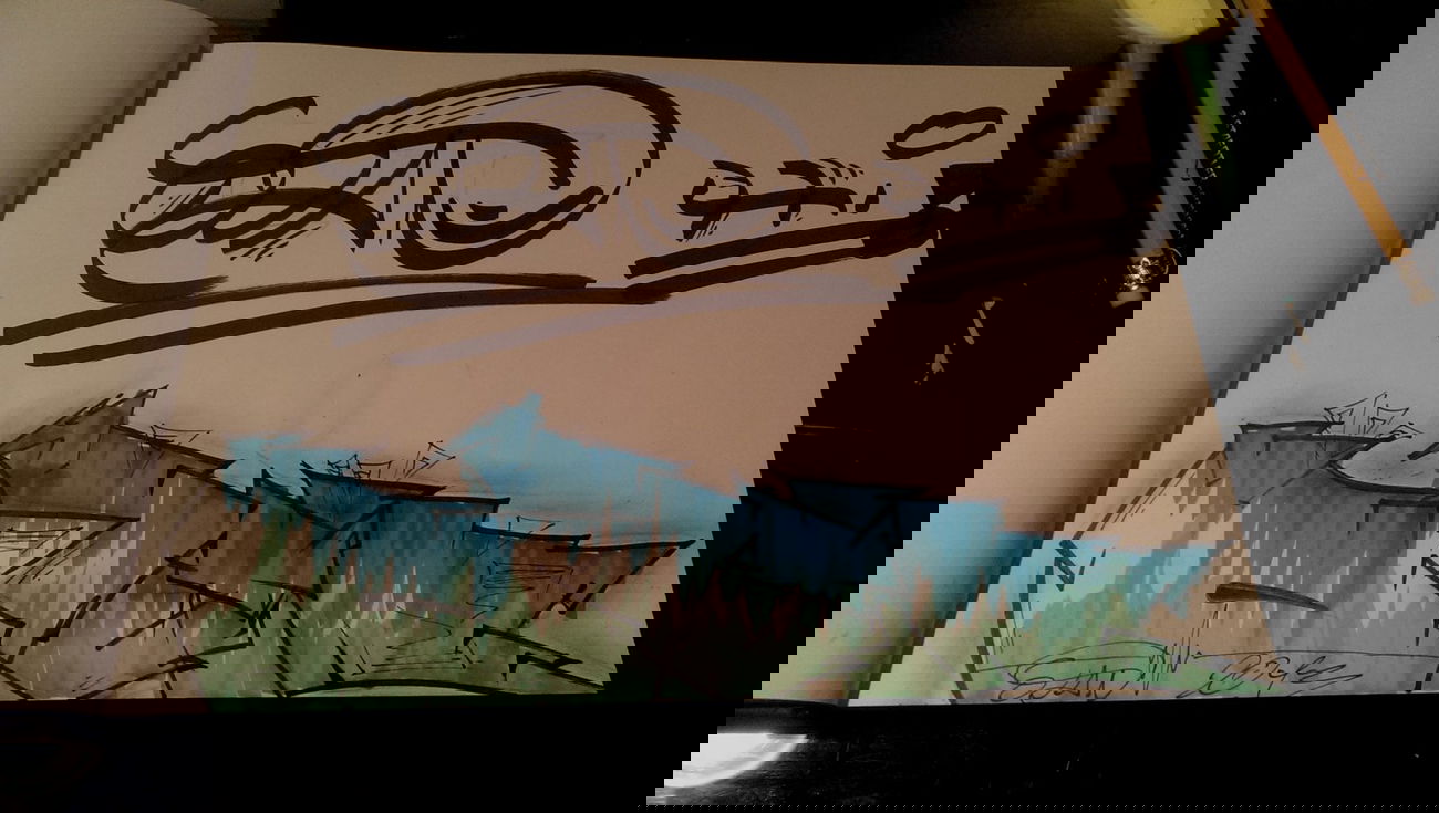 Graffiti Wall - Photo by Otang