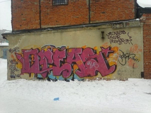 Graffiti Bombing - Photo by Oteasolb