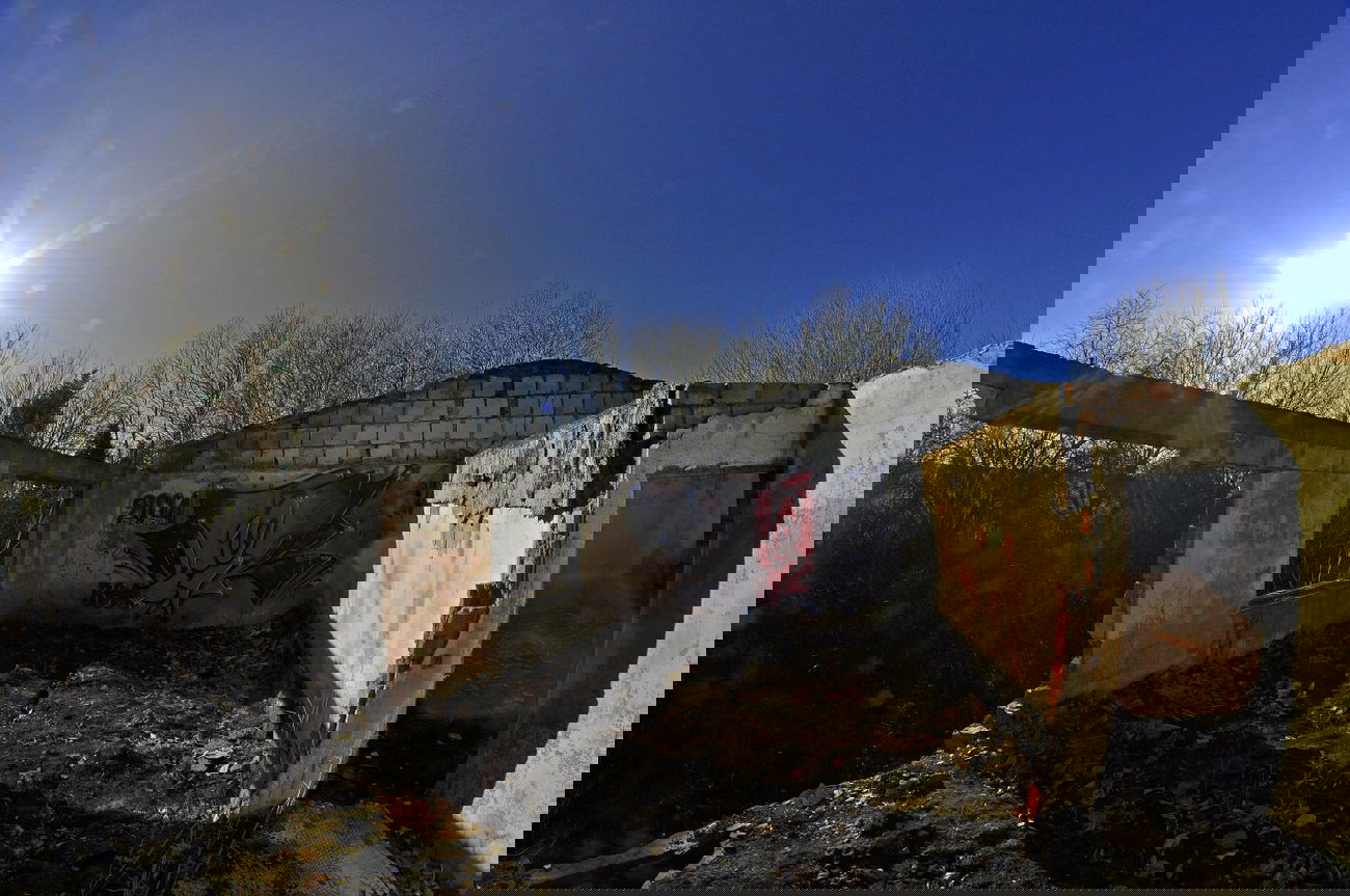 Graffiti Bombing in Krakow am See - Photo by Otik - otik, rca, ebd (2014)