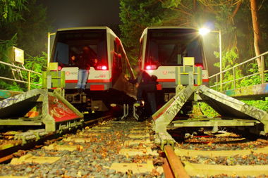 Graffiti Train in Hamburg - Photo by OurDiaries - u, bahn, Hamburg