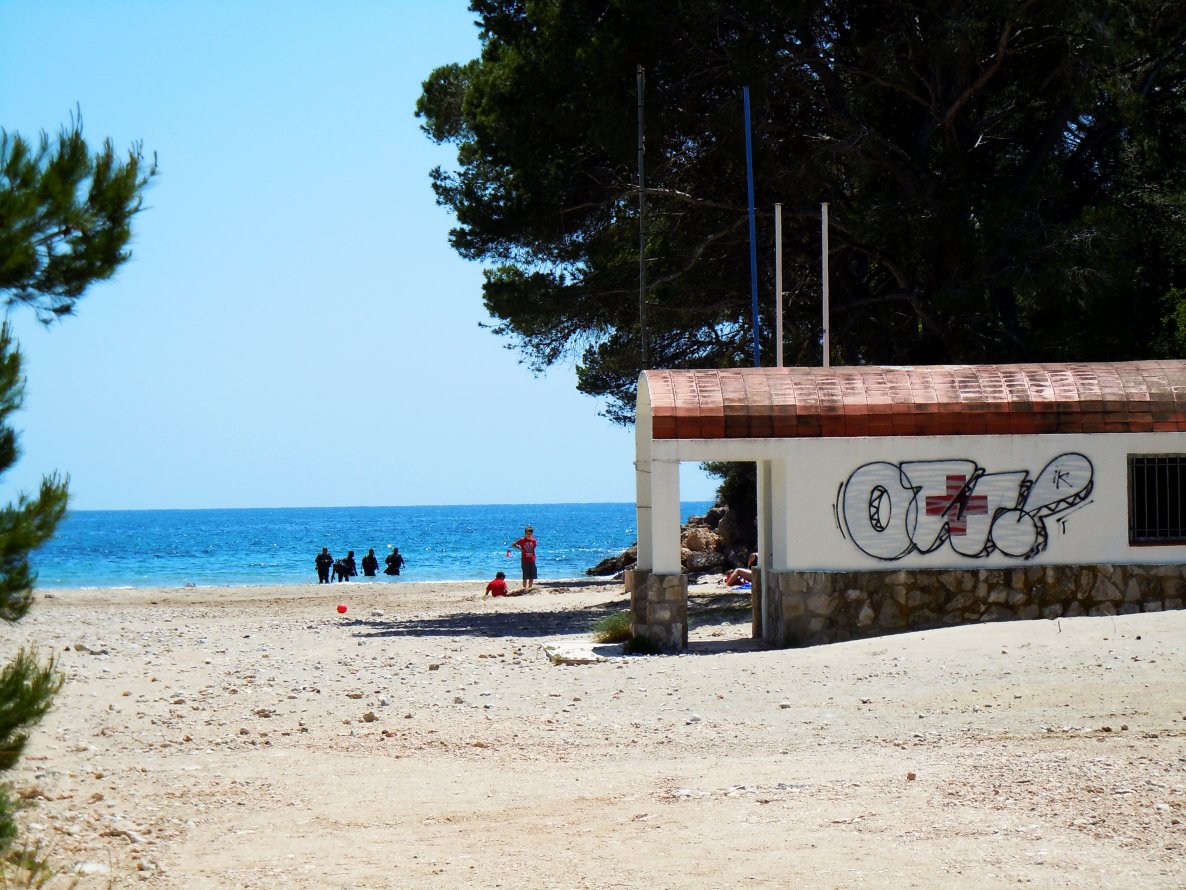 Graffiti Wall in L'Ametlla de Mar - Photo by Owes - Ow(es) (2013)