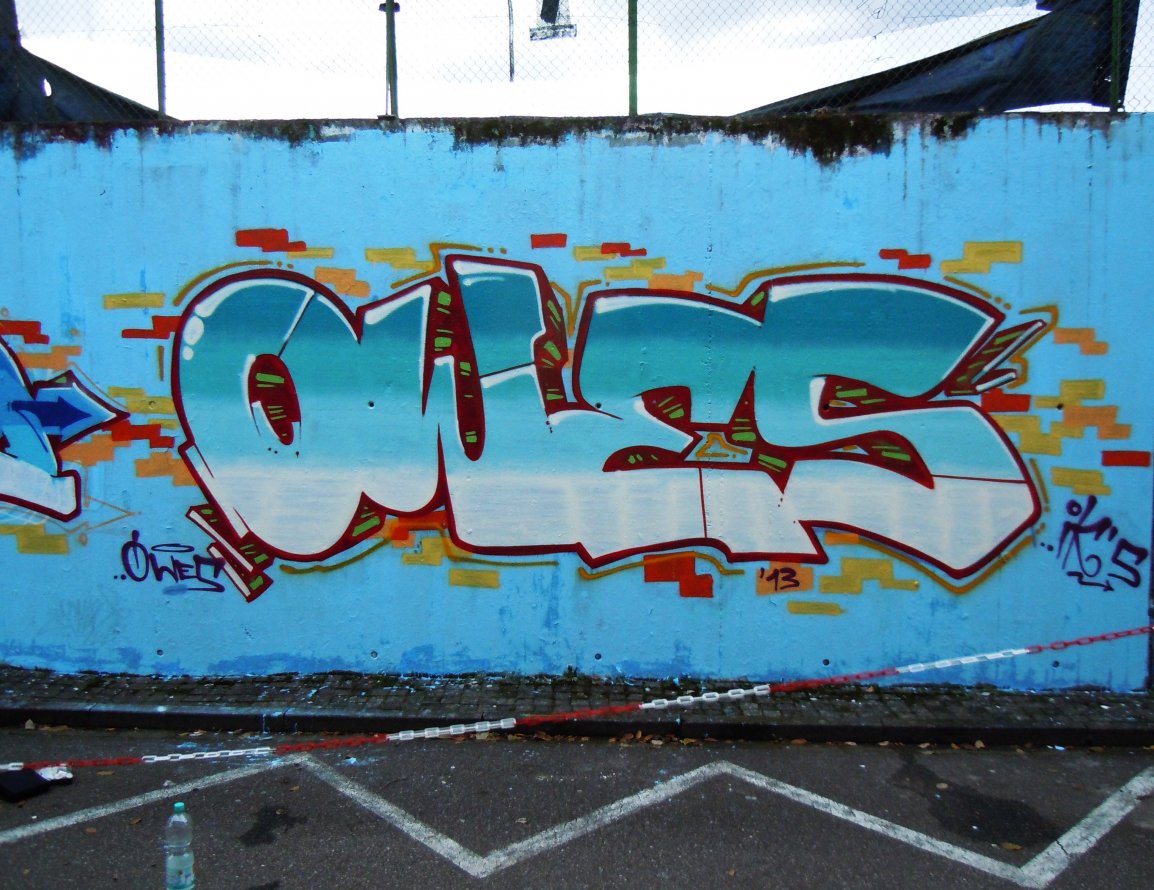 Graffiti Wall in Emmendingen - Photo by Owes - OWES (2013)