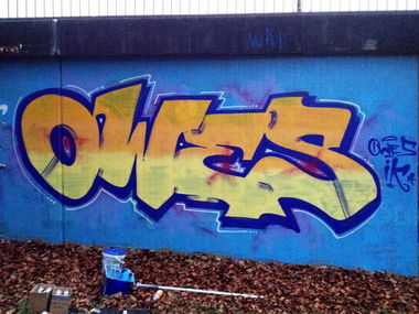 Graffiti Wall - Photo by Owes - OWES, x, IK (2013)