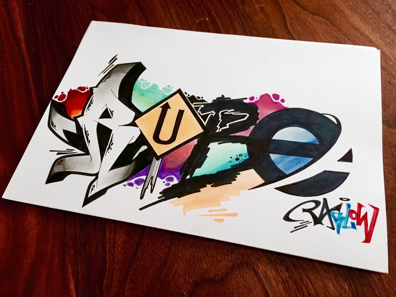 Graffiti Sketch - Photo by PABLOW - Pablow, rbk