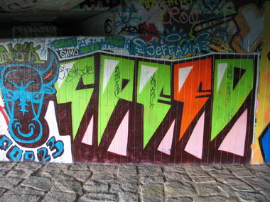 Graffiti Wall in Dresden - Photo by PAINTCLUB - SPEED (2003)
