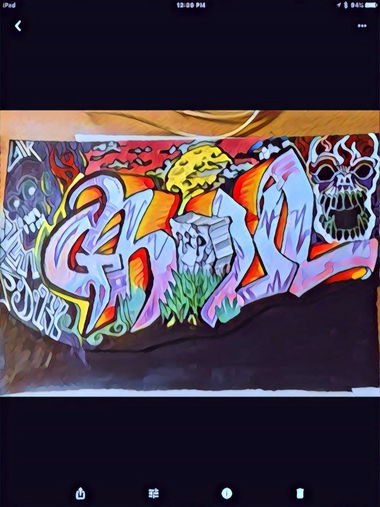 Graffiti Sketch - Photo by PDubbz