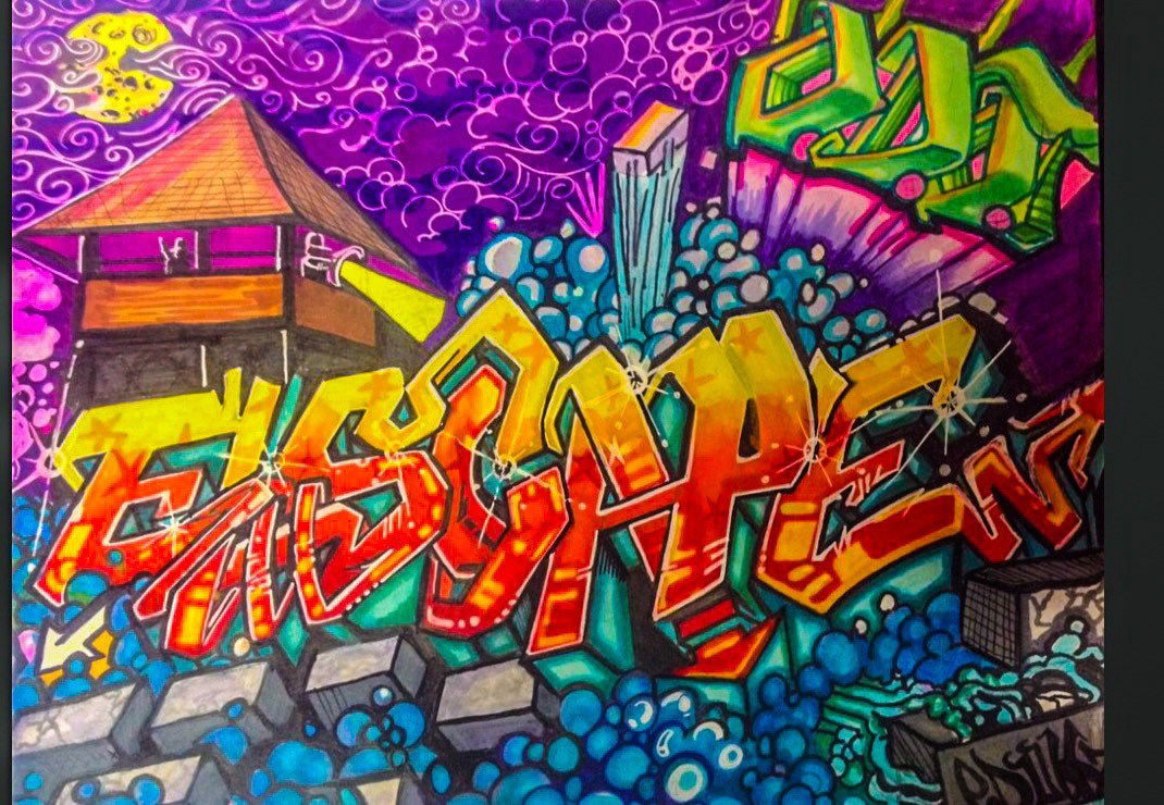 Graffiti Sketch - Photo by PDubbz