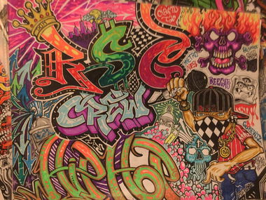 Graffiti Sketch - Photo by PDubbz