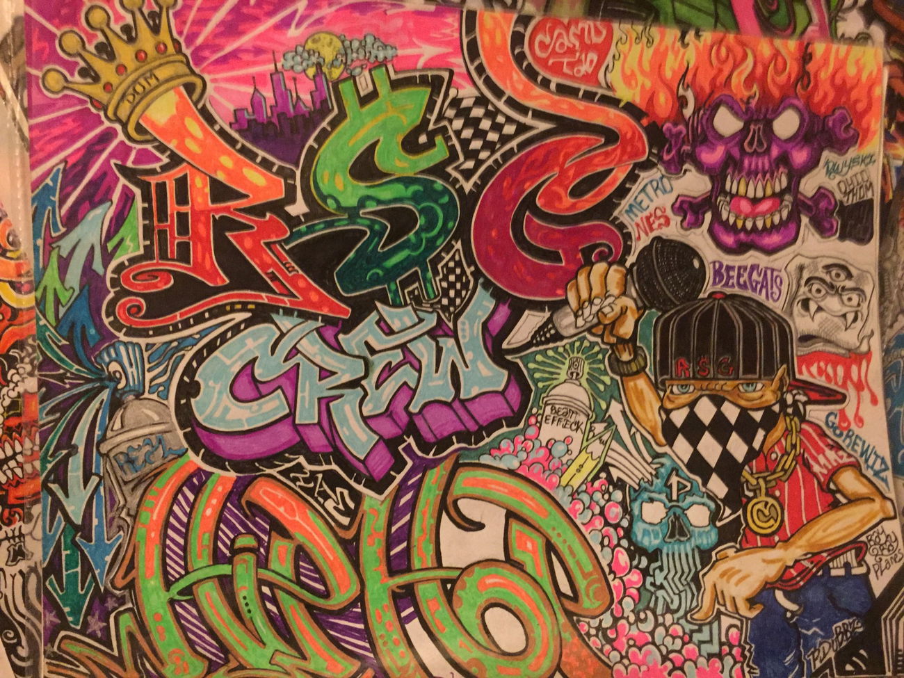 Graffiti Sketch - Photo by PDubbz