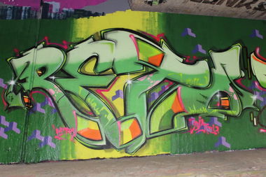 Graffiti Wall in Bochum - Photo by PETOone - Peto