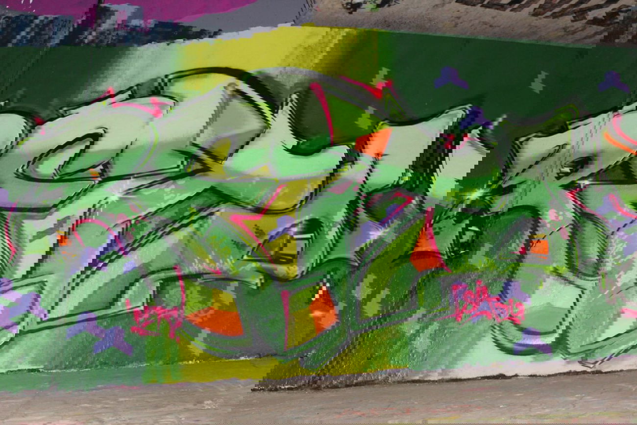 Graffiti Wall in Bochum - Photo by PETOone - Peto