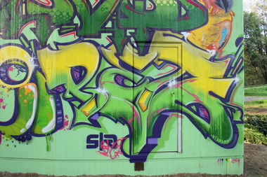 Graffiti Wall in Düsseldorf - Photo by PETOone - Peto