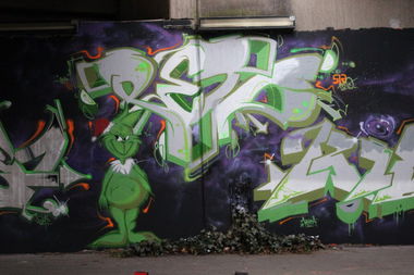 Graffiti Wall in Kreis Mettmann - Photo by PETOone - Peto