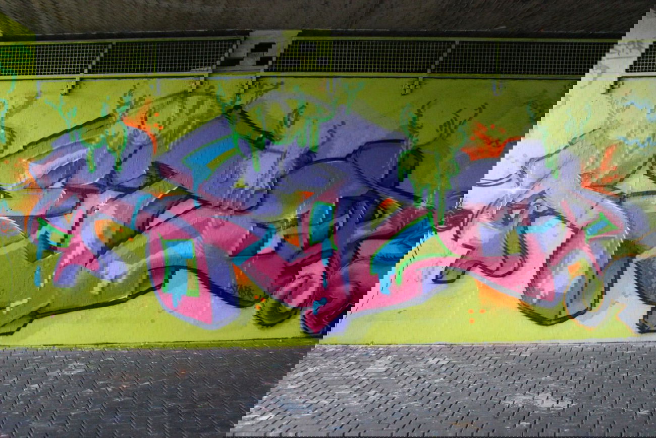 Graffiti Wall in Langenfeld (Rheinland) - Photo by PETOone - Peto