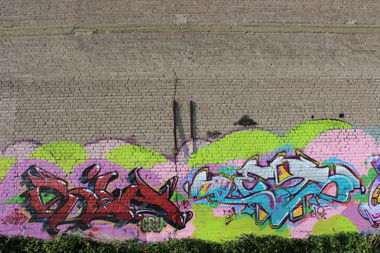 Graffiti Wall in Kreis Mettmann - Photo by PETOone - SIA, by, Dinar