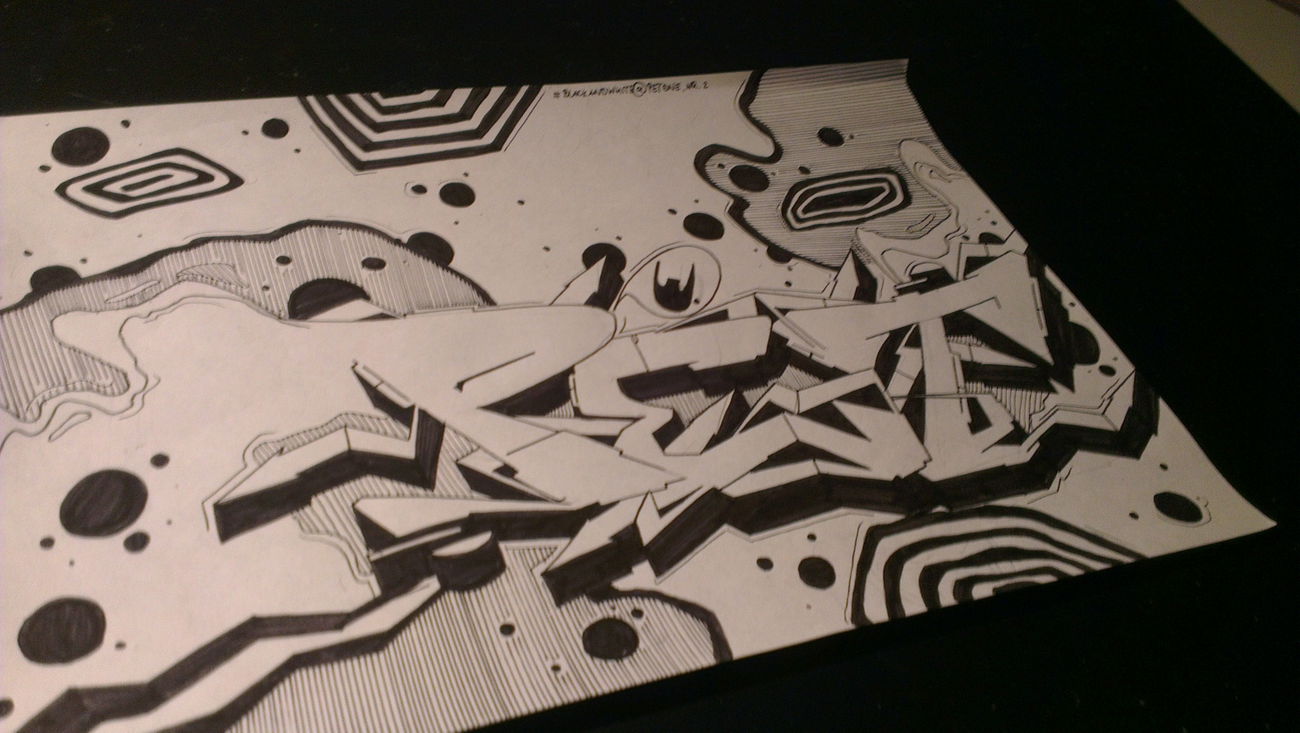 Graffiti Wall - Photo by PETtheTHREAT - petthethreat, lesnerds, silver