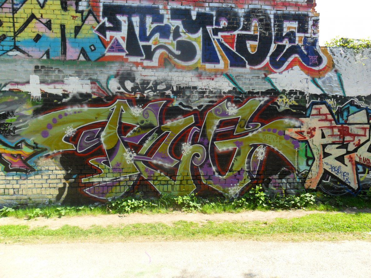 Graffiti Wall in Leipzig - Photo by PEstoGenovese - Peg (2013)