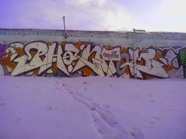 Graffiti Wall in Russia - Photo by PHANT0M - phantom (2014)