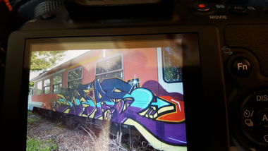 Graffiti Train - Photo by PHAS196 - DB, Phas, Regio