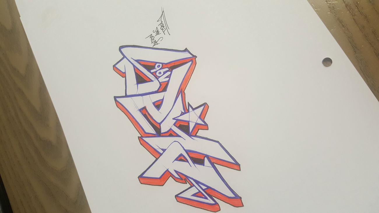 Graffiti Sketch - Photo by PHAS196 - Phas, Anton, Aus (2017)