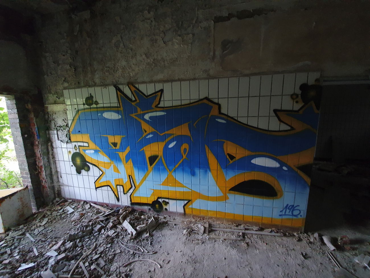 Graffiti Wall in Russland - Photo by PHAS196 - Phas, Lostplace (2020)