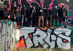 Graffiti Wall - Photo by PHEPS - Trus, Rip, King (2021)