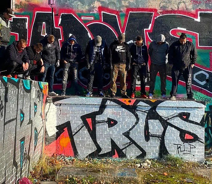 Graffiti Wall - Photo by PHEPS - Trus, Rip, King (2021)
