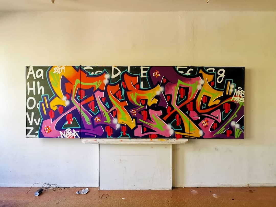 Graffiti Artwork - Photo by PHEPS - PHEPS, Tafel (2019)