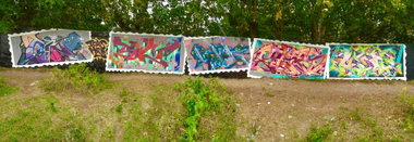 Graffiti Wall - Photo by PHEPS - TEIN, SILT, SAIK (2015)