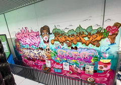 Graffiti Wall - Photo by PHEPS - MRB, TODS, HSK (2021)