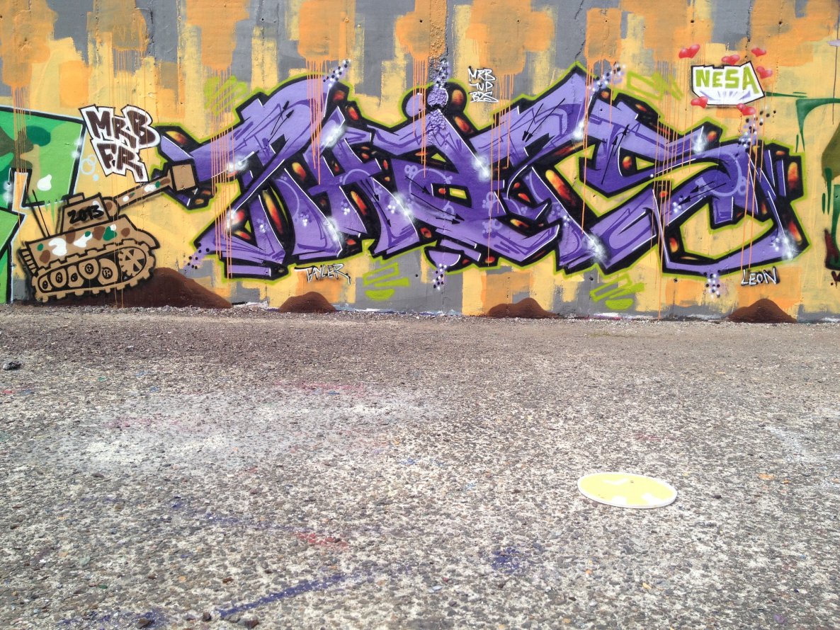Graffiti Wall - Photo by PHEPS - PHÄPS (2013)