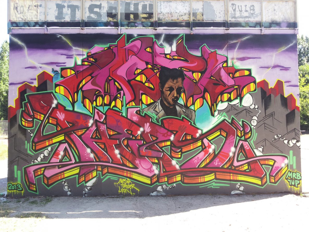 Graffiti Wall - Photo by PHEPS - MISTIE, PHEPS