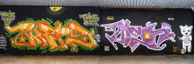 Graffiti Wall - Photo by PHEPS - PHEPS, DEON (2013)