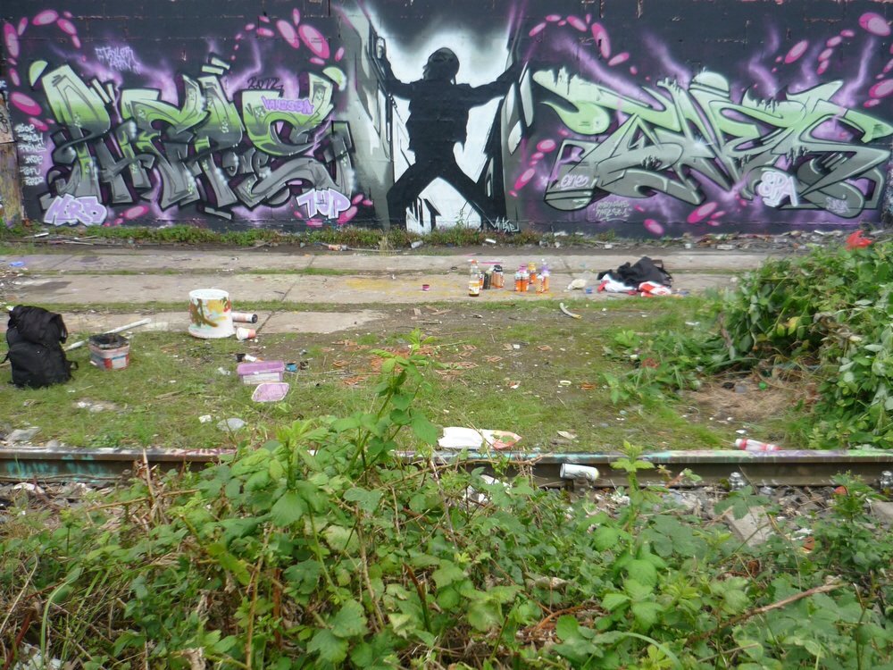 Graffiti Wall - Photo by PHEPS - PHEPS, MISTY, TANES