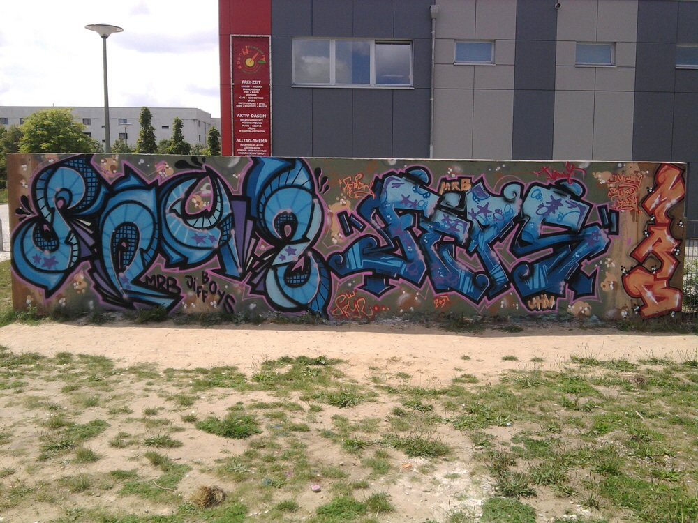 Graffiti Wall - Photo by PHEPS - SRIZ, FEPS (2011)