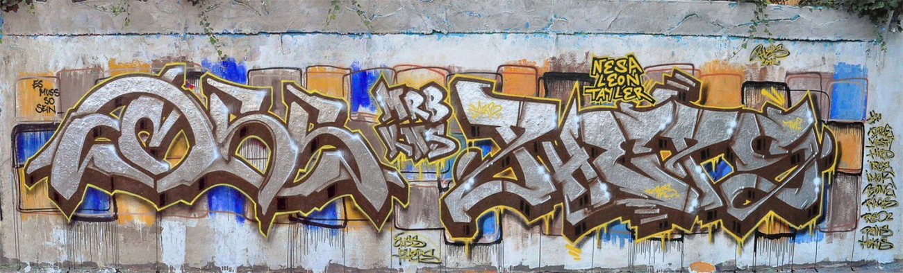 Graffiti Wall - Photo by PHEPS - EMSS, PHEPS