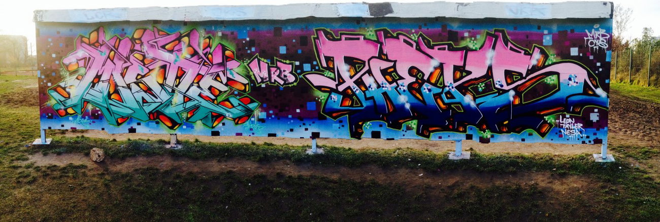 Graffiti Wall - Photo by PHEPS - MISTIE, PHEPS