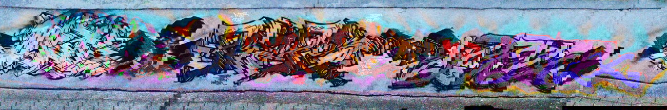 Graffiti Wall - Photo by PHEPS - MISTIE, PHÄPS, QREK (2014)