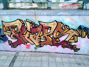 Graffiti Wall - Photo by PHEPS - PHÄPS (2014)