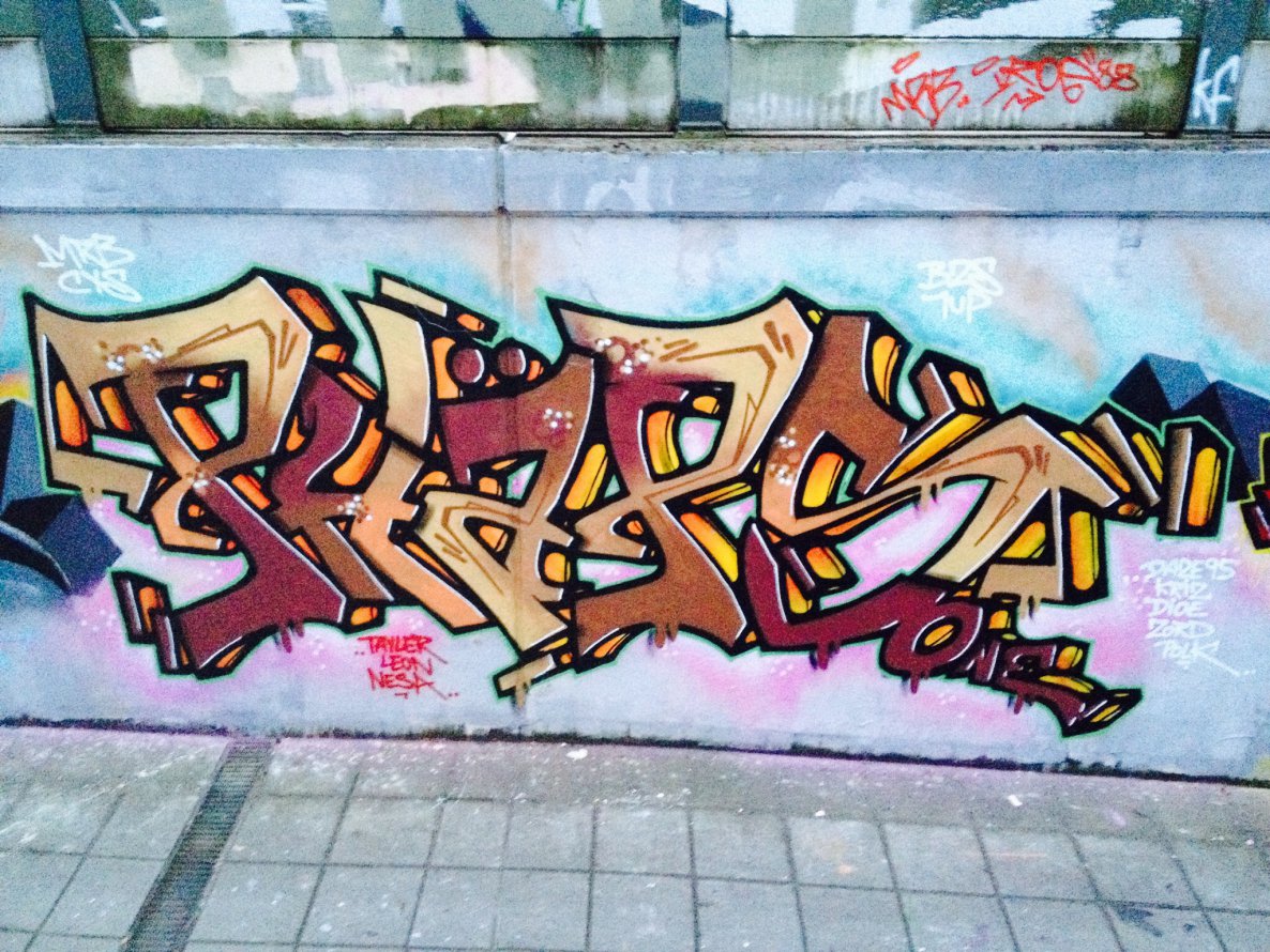 Graffiti Wall - Photo by PHEPS - PHÄPS (2014)