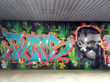 Graffiti Wall - Photo by PHEPS - PHEPS (2014)
